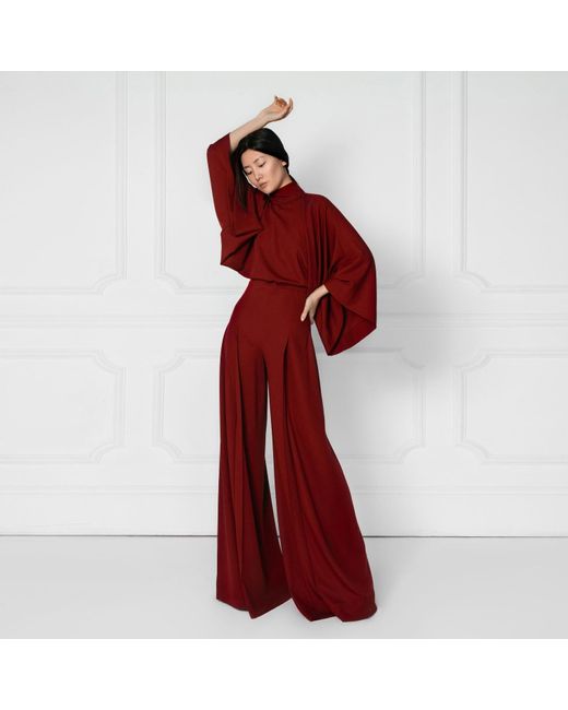 Sanctumum Red Io Jumpsuit
