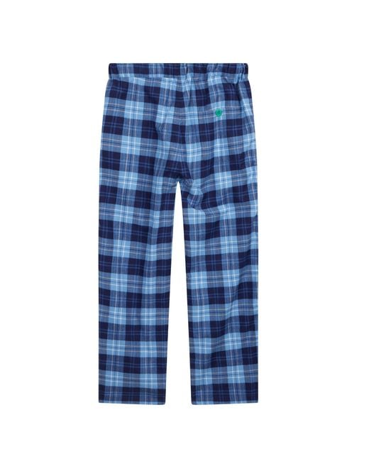 Lounge Blue Soft, Breathable Organic Brushed Cotton Loungewear Trousers