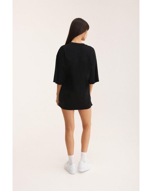 mysimplicated Blue Oversized T-Shirt
