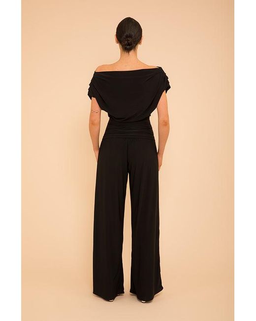 Atom Label Black Carbon Jumpsuit