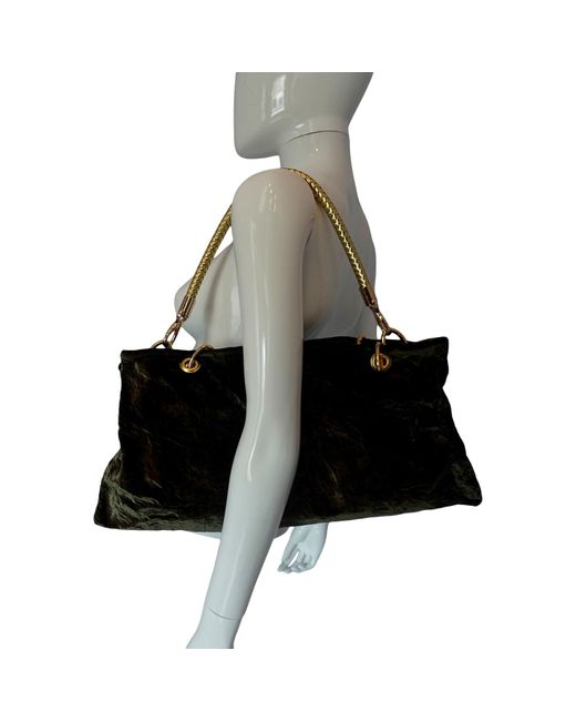 Romer Millinery Black Morphy Moldable 3 Way Handle Bag
