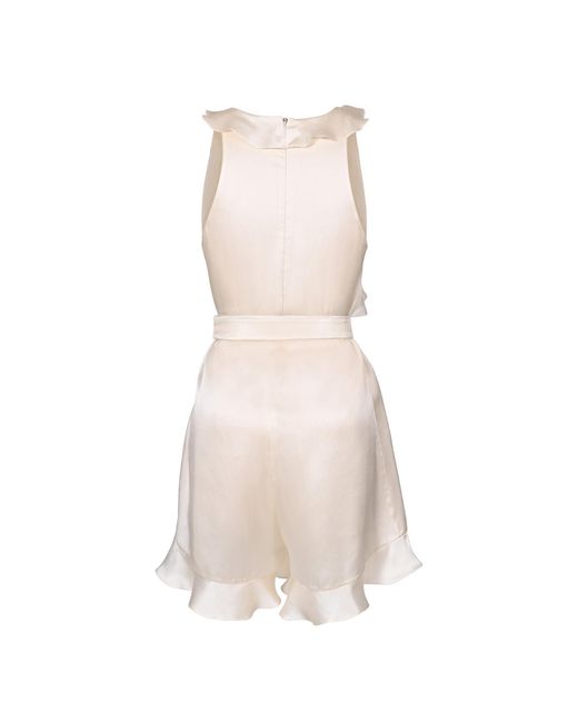 Anse Victorin Natural Amélie Silk Jumpsuit