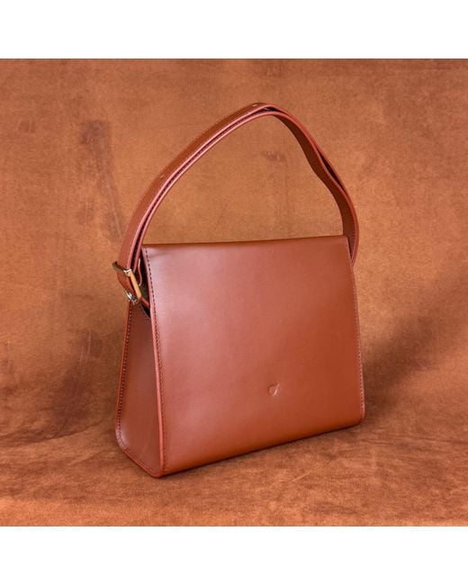 godi. Brown The Christy Handmade Mini Adjustable Shoulder Bag