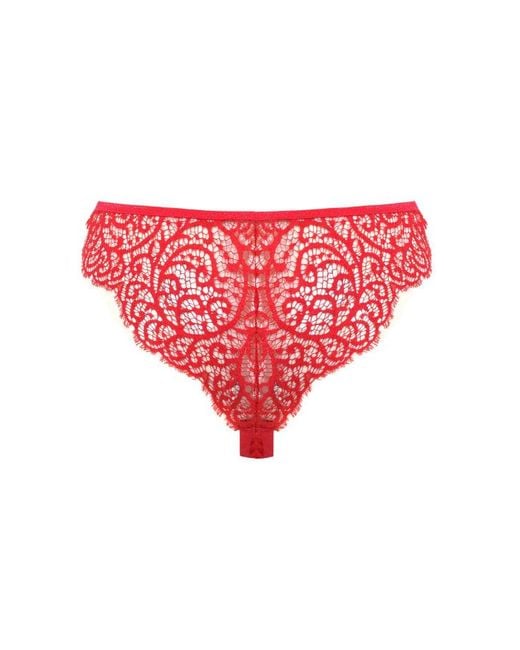 Perilla Lingerie Red Chance Thongs