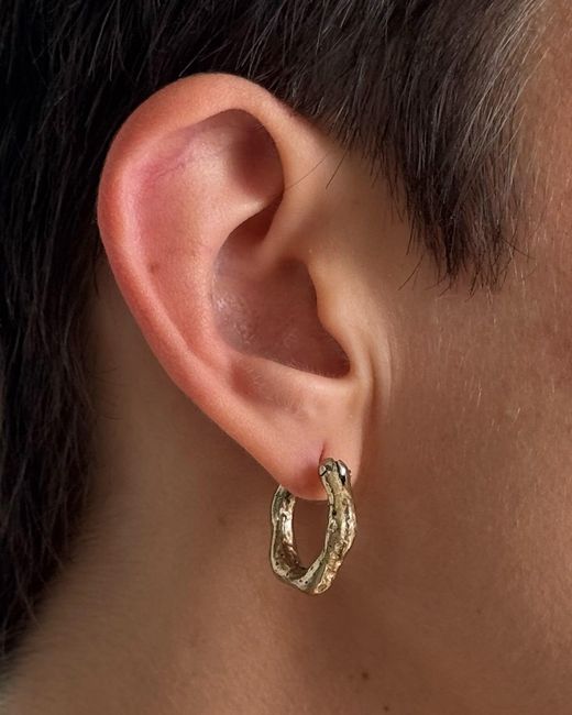 GYUNIA White Cerchietto Single Hoop Bronze