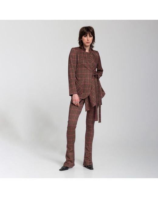 ARTISTA Brown Cross Jacket