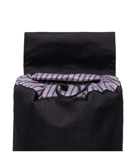 Lefrik Black Handy Backpack Stripes