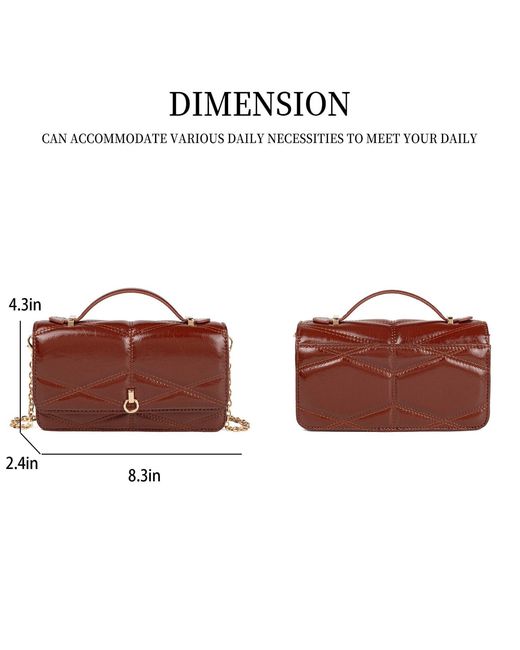 Mkf Collection - J'omor Brown Suzanne Shoulder Bag