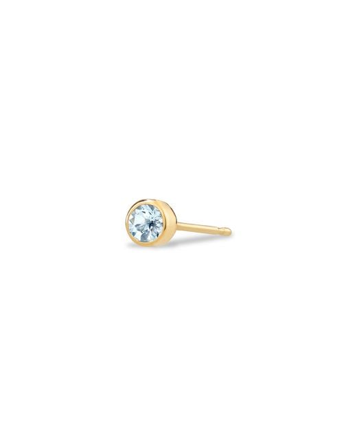 Maya Brenner Metallic Birthstone Stud