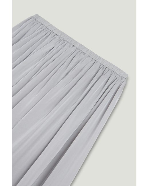 Nocturne Gray Wide-Leg Trousers