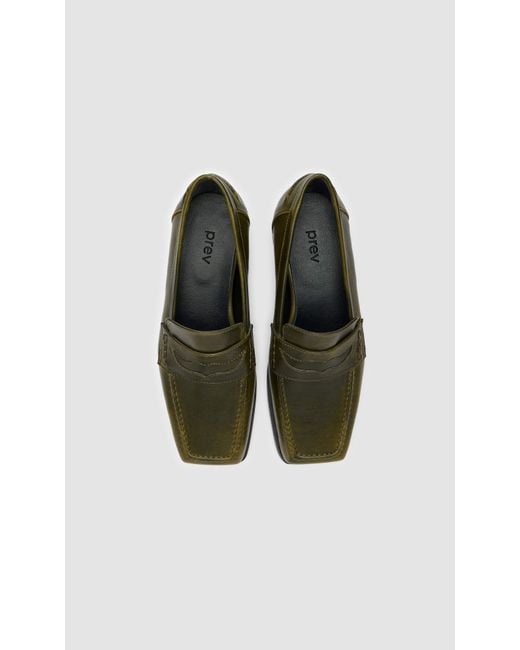 PREVU Green Joan Loafer