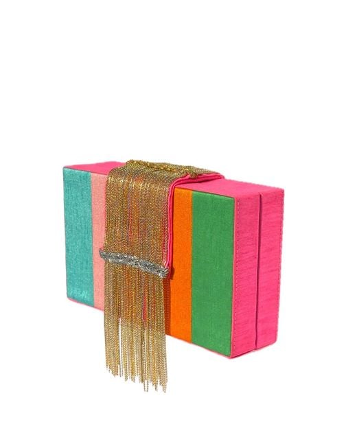 Simitri Green Skittles Dreamy Clutch