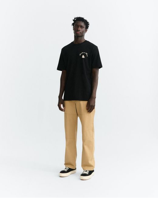 Thinking Mu Black Churros Zach T-Shirt for men
