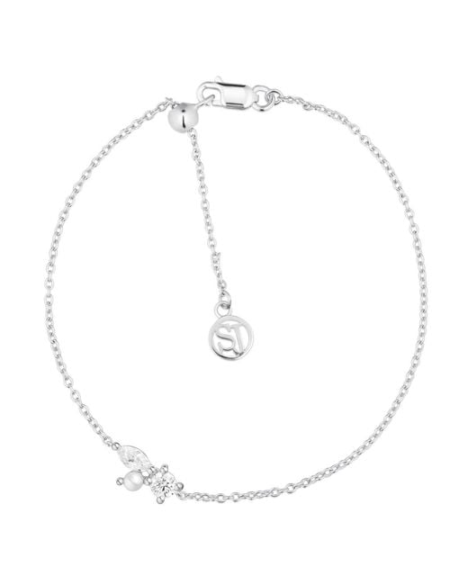 Sif Jakobs Jewellery White Bracelet Adria Tre