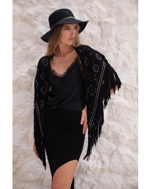 Jodi Lee Black Gigi Shawl