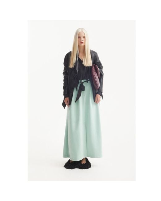Julia Allert Black Versatile Transformable Handmade Tie-Belt