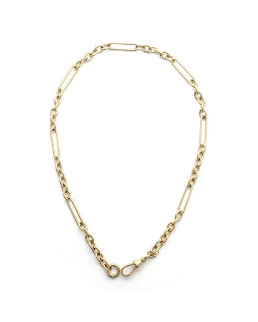 Hye Jane Jewelry Metallic Simone Double Clasp Trombone Chain