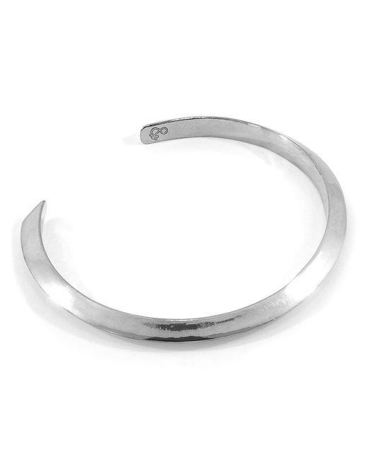 Anchor and Crew Metallic Benson Triagonal Maxi Wayfarer Bangle for men