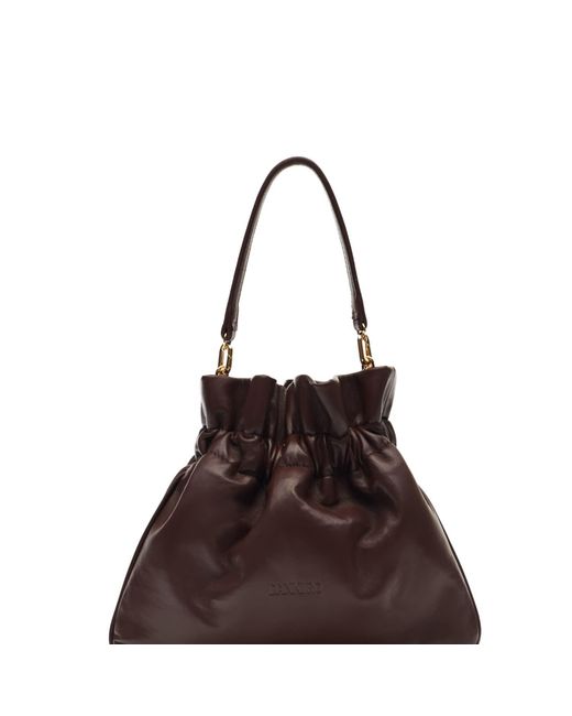 Danni Ro Brown Manhattan Bag- Dark Leather