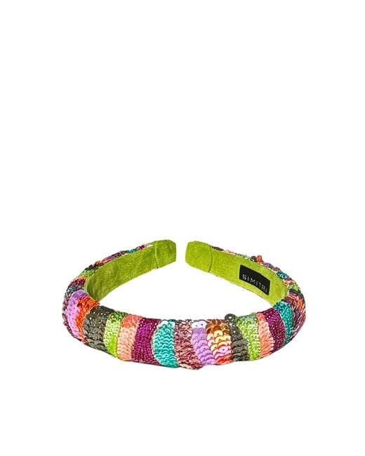 Simitri Green Pastel Dune Headband