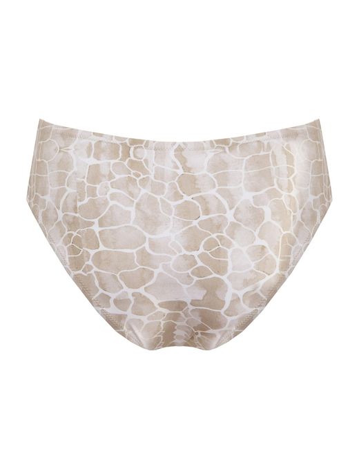 Sophia Alexia Natural Neutrals Sand Pebbles Bora Bora High Waist Bikini Bottom