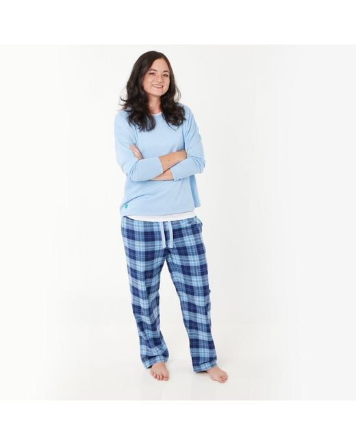 Lounge Blue Longline Sweatshirt Light