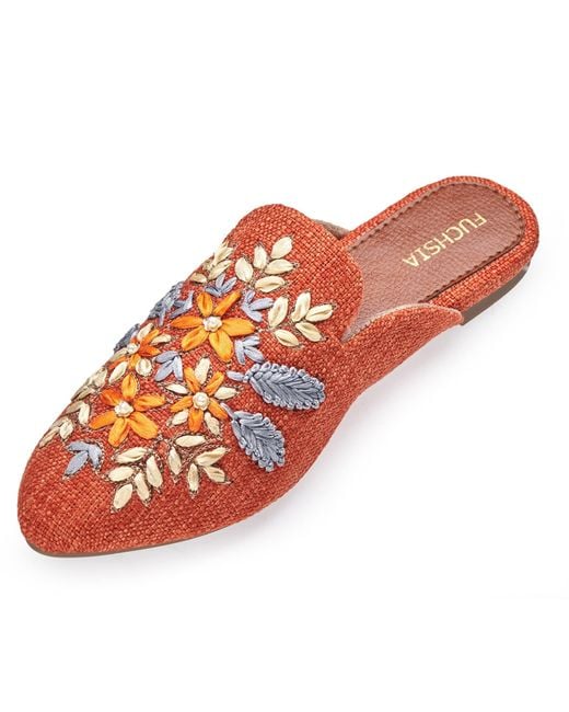 Fuchsia Shoes Orange Blossom Bliss