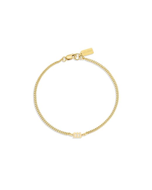 SET & STONES Metallic Angel Numbers Bracelet