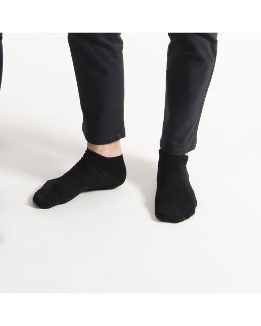 Peper Harow - Made in England Blue Classic Luxury Crew & Trainer Socks Bundle for men