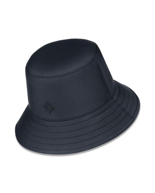Kim Foley Blue Neoprene Bucket Hat