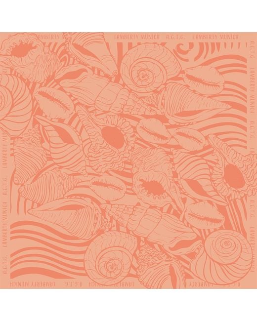 Lamberty Munich Orange One Hundred Seashells