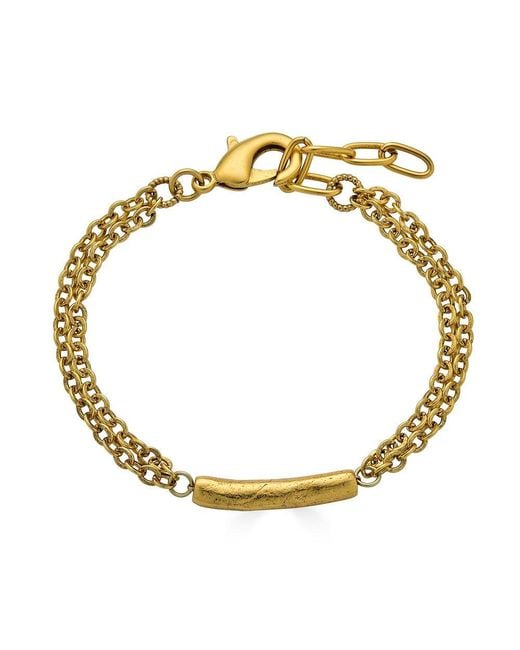 Loni Paul Jewelry Metallic Tube Bead Bracelet