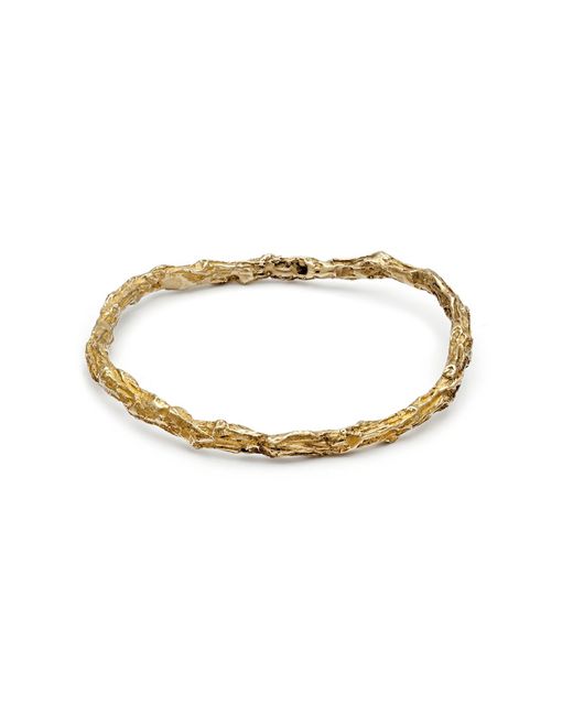 Zula Jewelry + Design Metallic Vine Bangle Bracelet