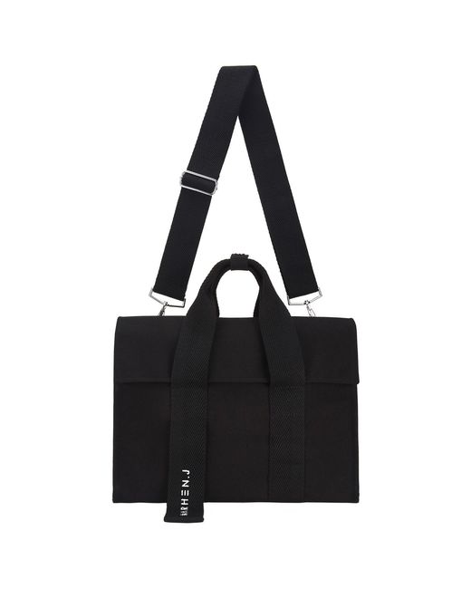 MARHEN.J Black Canvas Tote Bag