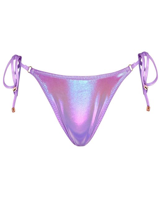 Enez Swim Purple Vivian Scrunch Bottom