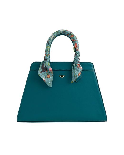 Fable England Blue Fable Into The Woods Teal Tote