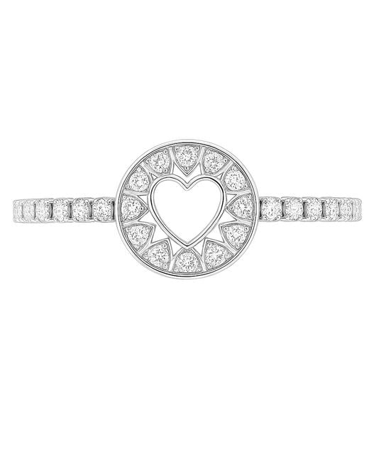 Maison De Gala Metallic Noir Heart Radiance Bracelet