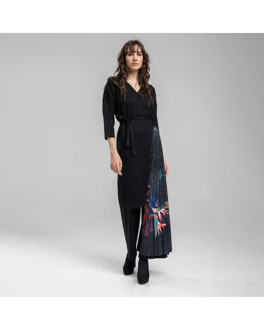 ARTISTA Black Secret Beauty Pleated Jumpsuit