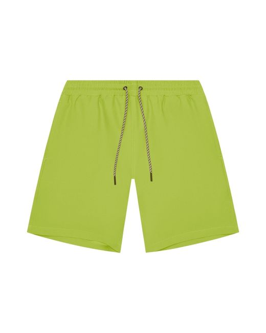 Playaluxe Green Marbella Classic Swim Trunk Lime for men