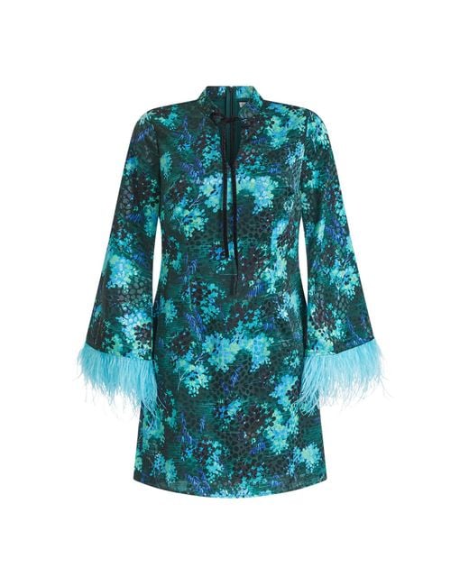 princess polly baby blue dress Ivy Dress Dark Blue – Feeling Friday main image 0