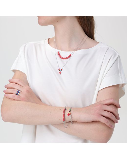 Pinnole Red All Bracelet
