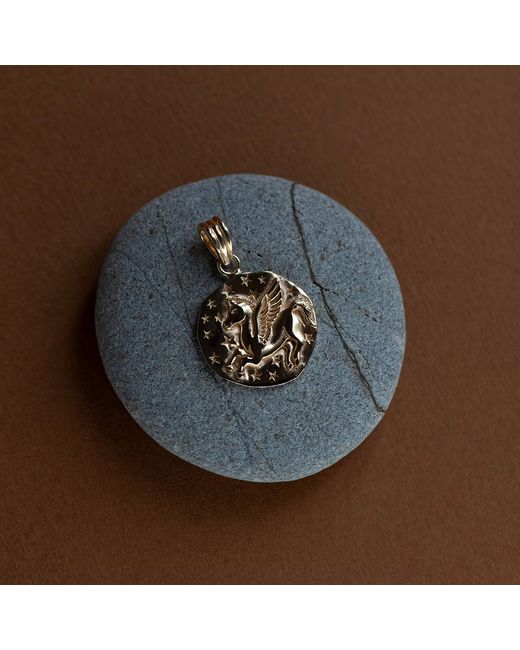Zoe & Morgan Metallic Pegasus Charm