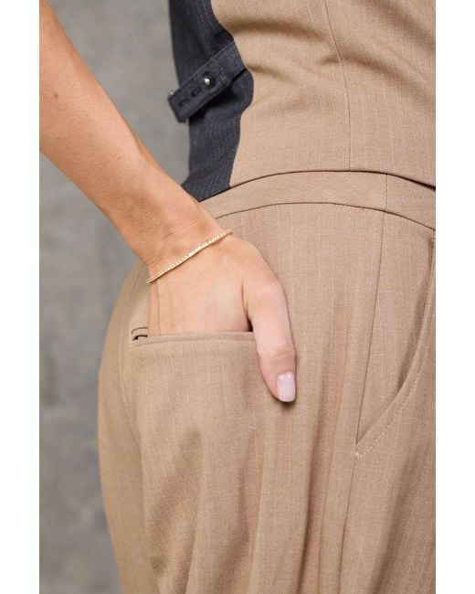 Madison / Savile Natural Neutrals The Edit Camel Wide Leg Pants