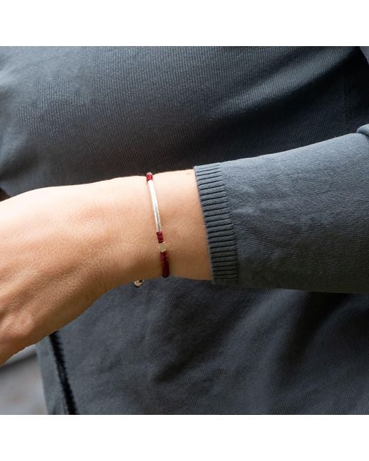 Harbour Uk Red Little Björn Rope Bracelet