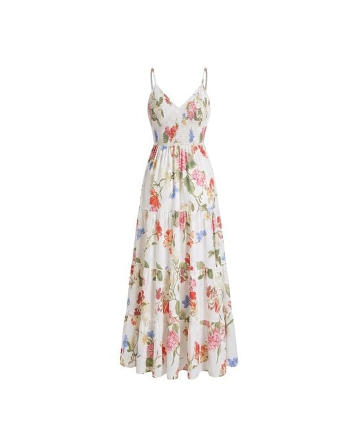 Yumi Kim White Kuhio Ivory Maxi Dress