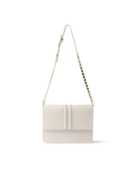 Agcf Mayfair Shoulder Bag Off in Natural | Lyst UK