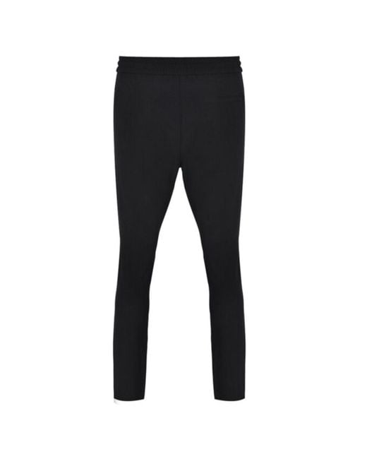 DAVID WEJ Black Ashford Drawstring Trousers With Cargo Pockets – for men