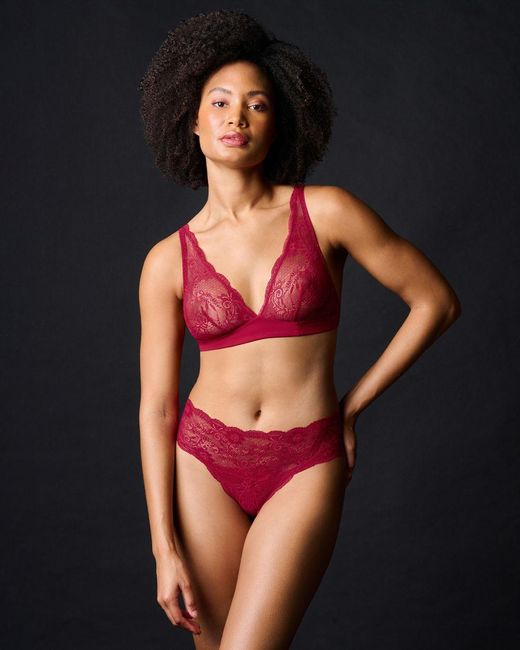 Journelle Red Sapna Hipster Claret