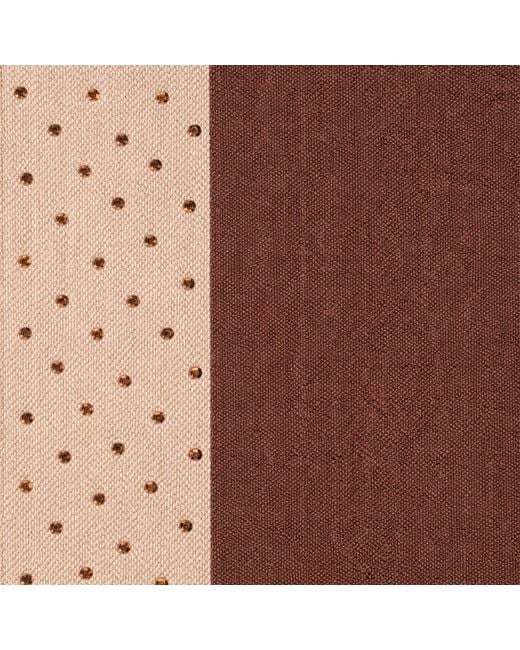Franchetti Bond Brown Mia Chocolate & Dark Mocha Crystal Trim Wrap