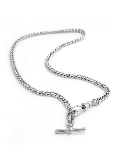 Hye Jane Jewelry Metallic Jett T-Bar Chain Necklace